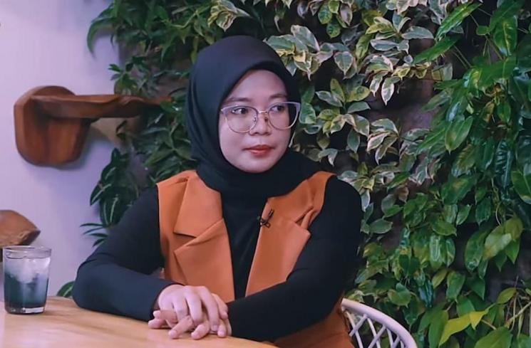 Potret Norma Risma. (YouTube/CURHAT BANG Denny Sumargo)