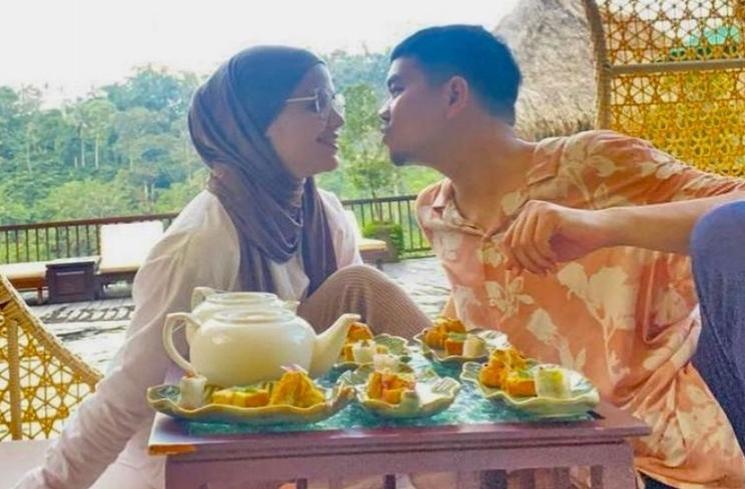 Potret Indra Bekti dan Aldila Jelita (instagram/dhila_bekti)