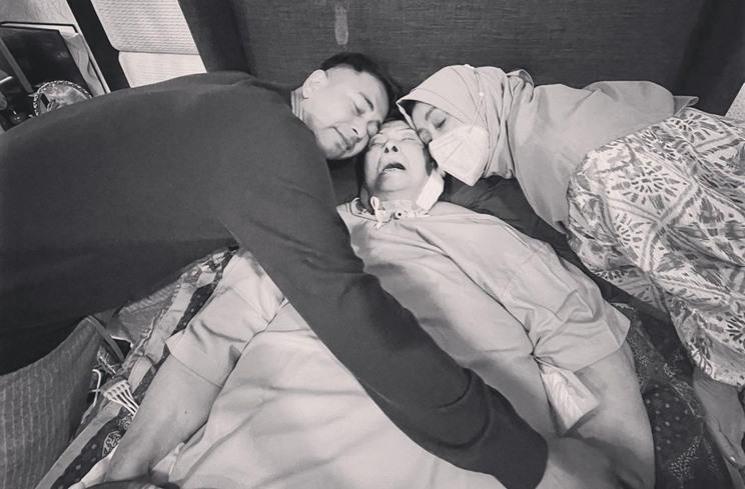 Raffi Ahmad, Mami Popon, dan Amy Qanita. (Instagram/@raffinagita1717)