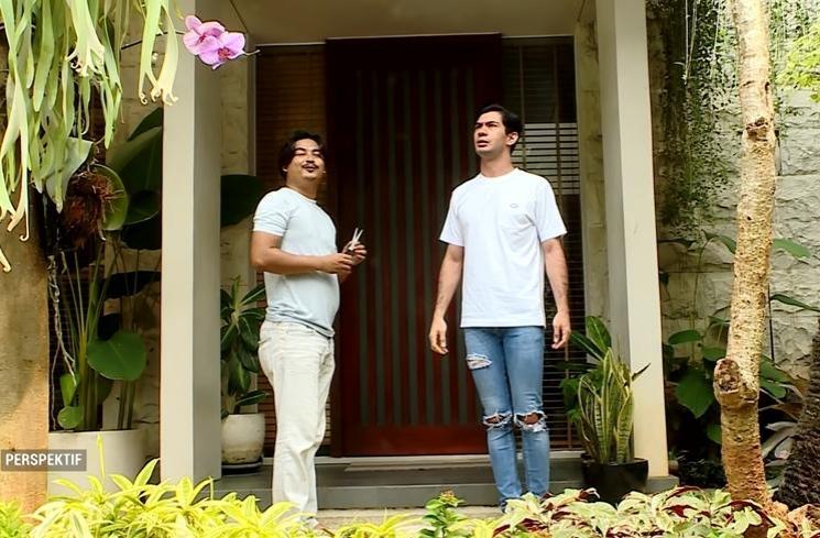 Rumah Reza Rahadian (Youtube Perspektif MetroTV)