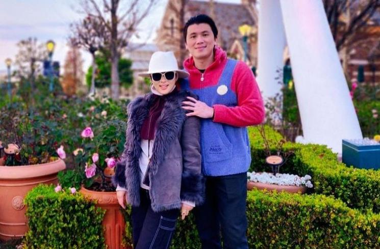 Momen Syahrini Jalan-Jalan di USJ. (Instagram/princessyahrini)