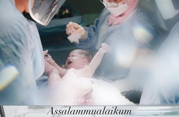 Potret Tasya Kamila Melahirkan Anak Kedua (Instagram/@tasyakamila)