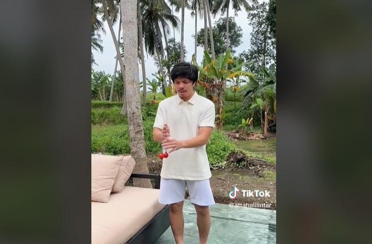 Potret Artis Main Latto-Latto (TikTok/@attahalilintar)