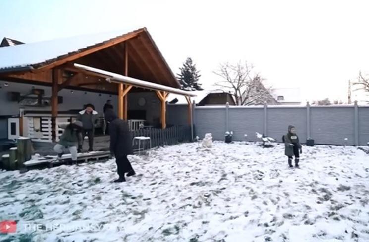 Rumah Sarah Menzel di Swiss. (YouTube/The Hermansyah A6)