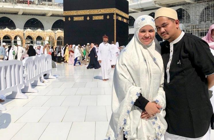 Perjalanan Cinta Indra Bekti dan Aldila Jelita. (Instagram/dhila_bekti)