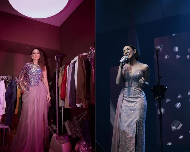 Adu Gaya Luna Maya Vs Gisella Anastasia. (Instagram/lunamaya dan gisel_la)