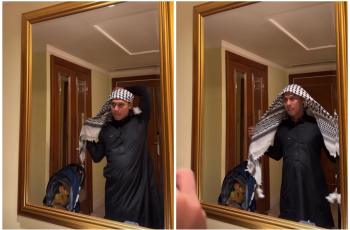 Rizky Billar Pamer Pakai Sorban Ala Sultan Arab, Lidah Melet-melet Disorot: Jijik Banget!