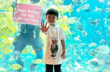 Struk Belanjanya Nyaris 1 Meter, Intip 10 Momen Anak Sandra Dewi Belanja Cokelat