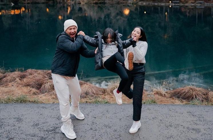 Adu Kompak Nafa Urbach dan Gisel Bareng Mantan Suami (instagram/@gisel_la)