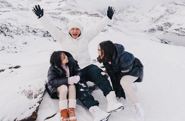 Adu Kompak Nafa Urbach dan Gisel Bareng Mantan Suami (instagram/@gisel_la)