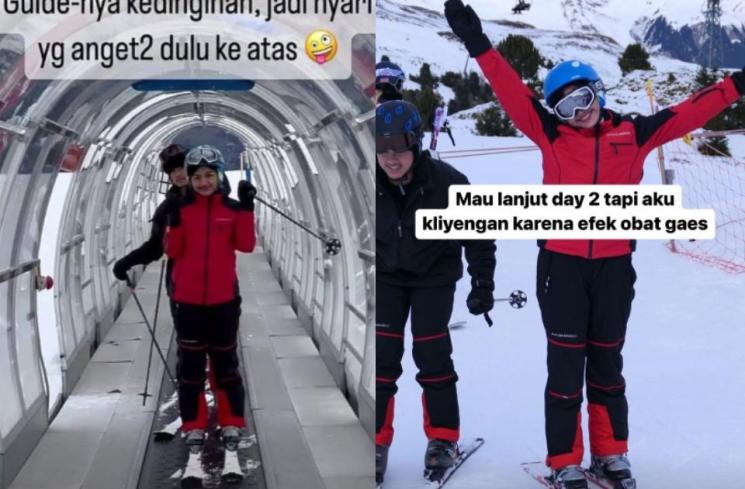 Potret Bulan Madu Kaesang dan Erina Gudono. (Instagram/fraulila)