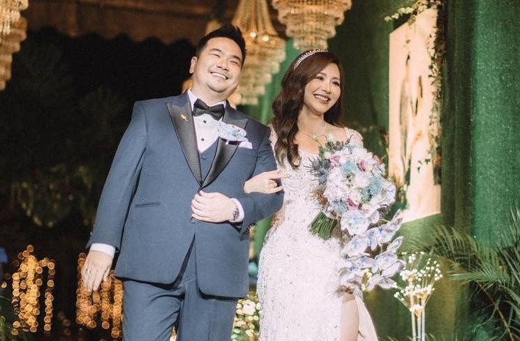 Potret pernikahan Nex Carlos (Instagram/@vienesca)