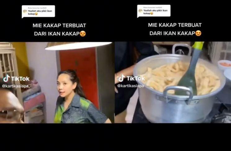 Panci dapur Nagita Slavina bikin salfok. (TikTok/@kartikasiapa)