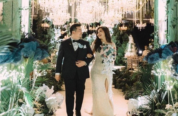 Potret pernikahan Nex Carlos (Instagram/@vienesca)