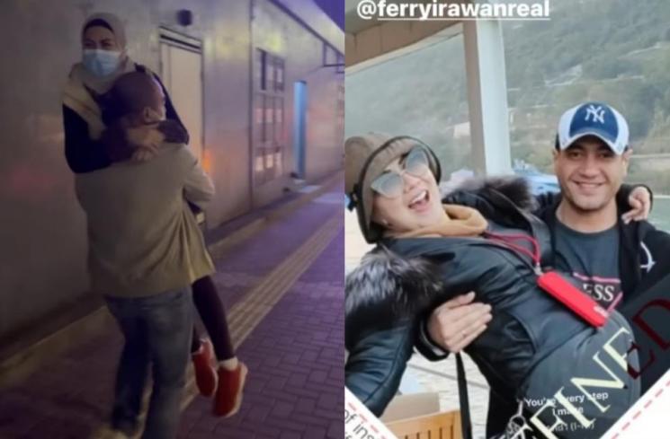 Potret Venna Melinda dan Ferry Irawan Liburan ke Hong Kong. (Instagram/vennamelindareal)