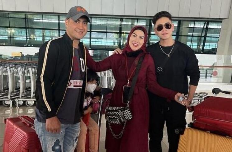 Venna Melinda dan Ferry Irawan. (Instagram/athallanaufal 7)