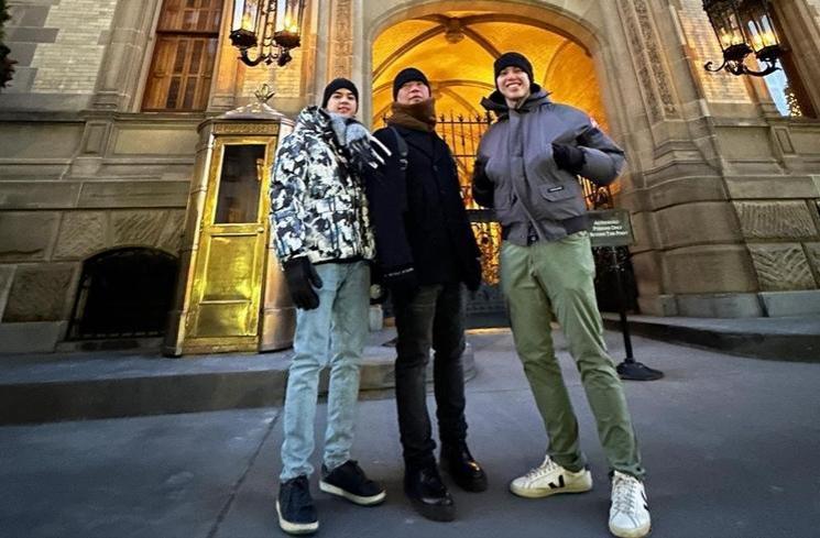 OOTD Al Ghazali Liburan di Amerika Serikat (instagram/alghazali7)