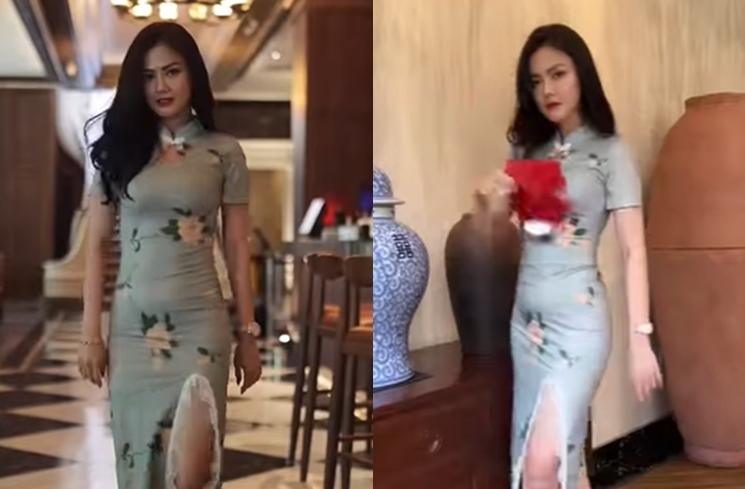 Potret Nita Gunawan Pakai Dress Ketat (Instagram/@nitagunawan09)