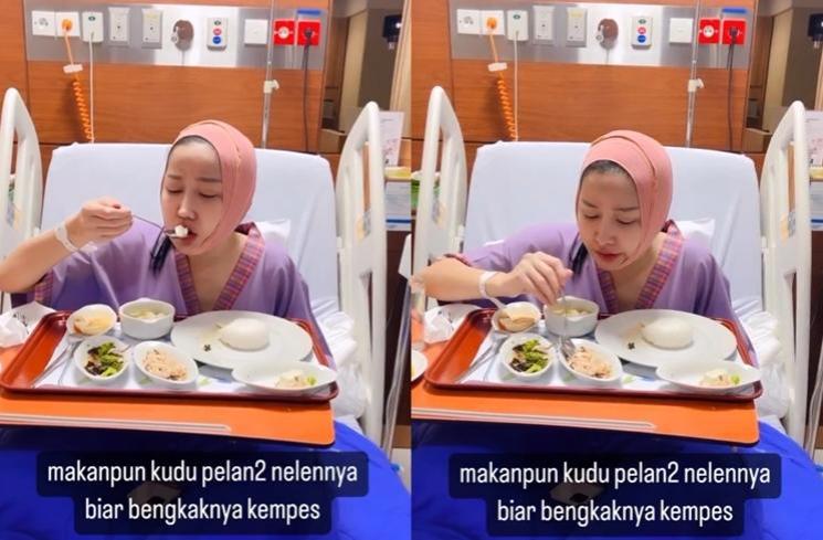 Potret Lucinta Luna Dirawat di RS (instagram/lucintaluna_manjalita)