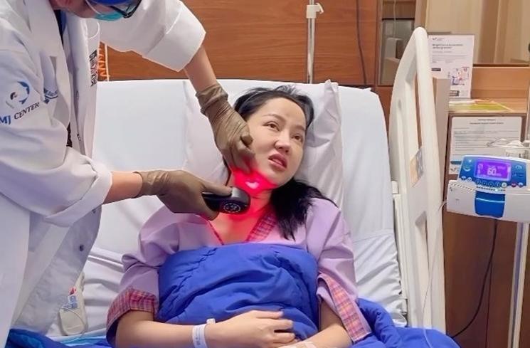 Potret Lucinta Luna Dirawat di RS (instagram/lucintaluna_manjalita)