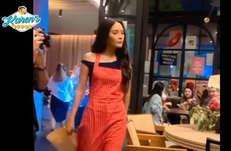 Momen Erika Carlina Jadi Pelayan Galak di Karen's Diner (YouTube/Bian Robiyanto)