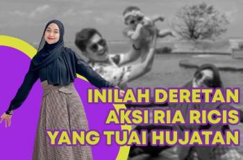 Ajak Moana Naik Jetski, Ini Deretan Aksi Ria Ricis yang Tuai Hujatan