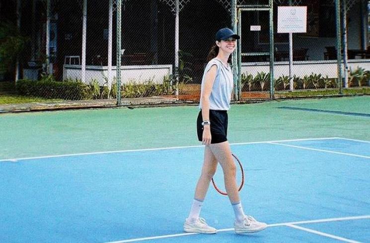 Potret Yuki Kato Main Tenis. (Instagram/yukikt)