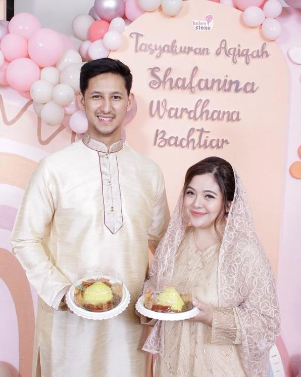Potret Akikah Anak Kedua Tasya Kamila. (Instagram/tasyakamila)