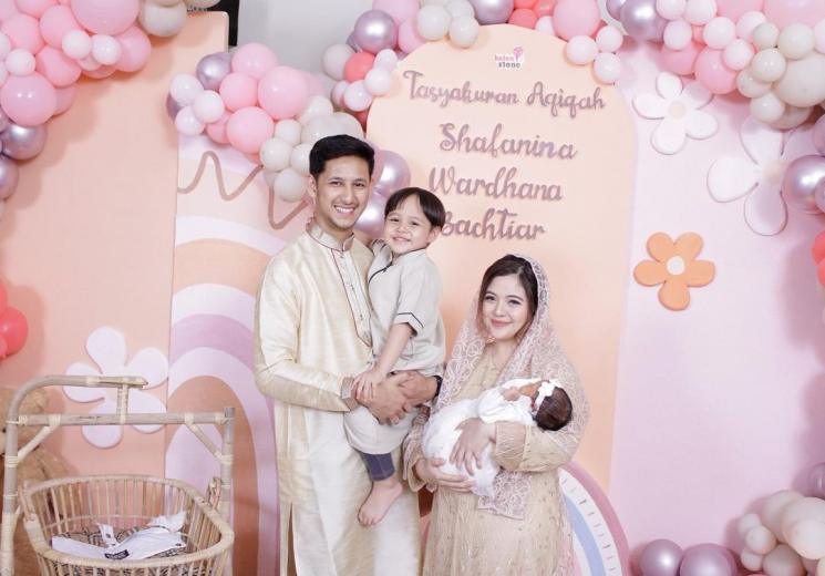 Potret Akikah Anak Kedua Tasya Kamila. (Instagram/tasyakamila)