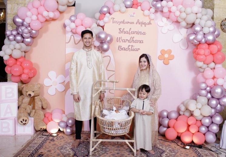 Potret Akikah Anak Kedua Tasya Kamila. (Instagram/tasyakamila)