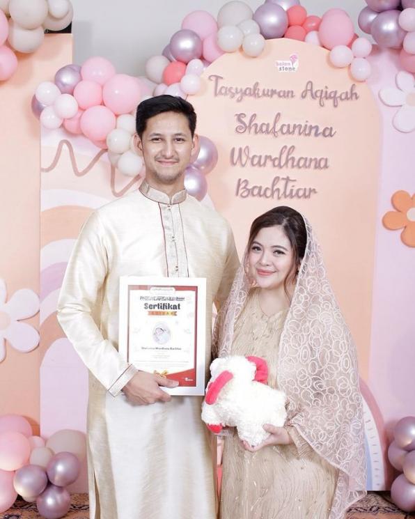 Potret Akikah Anak Kedua Tasya Kamila. (Instagram/tasyakamila)