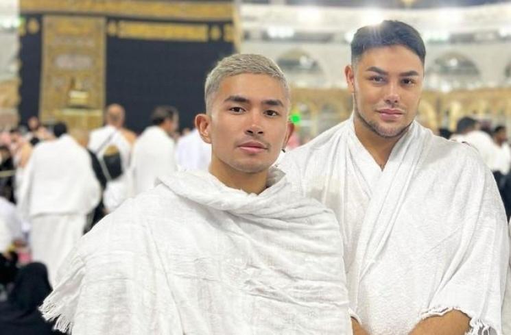 Potret Ivan Gunawan umrah. (Instagram/ivan_gunawan)