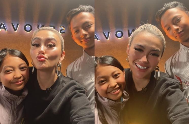 Potret Pertemuan Agnez Mo dengan Devina dan Kesya (instagram/@agnezmo)