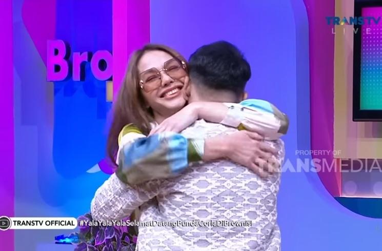 Momen Haru Pertemuan Bunda Corla dan Ruben Onsu (YouTube Trans TV Official)