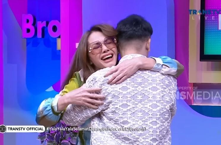 Momen Haru Pertemuan Bunda Corla dan Ruben Onsu (YouTube Trans TV Official)