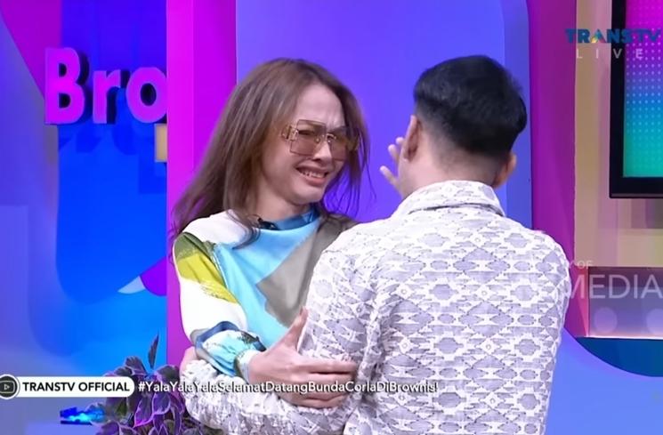 Momen Haru Pertemuan Bunda Corla dan Ruben Onsu (YouTube Trans TV Official)