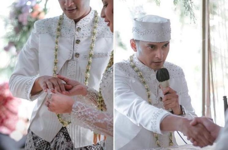 Potret Pernikahan Reiner Manopo. (Instagram/reddot.livestream)