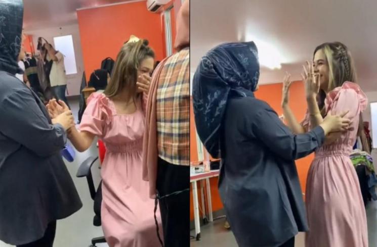 Momen Pertemuan Sinta dan Jojo Keong Racun. (TikTok/sintapetite)