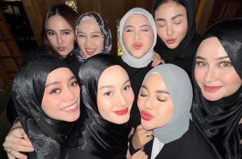 Heboh Beda Ekspresi Lesti Kejora saat Foto sama Rizky Billar dan Teman