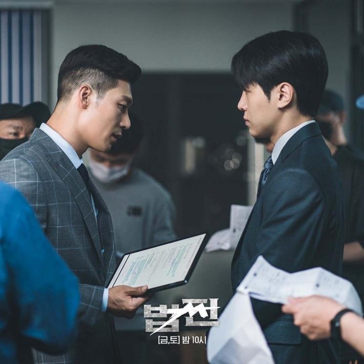 Potret di Balik Layar Payback (Instagram/@sbsdrama.official)