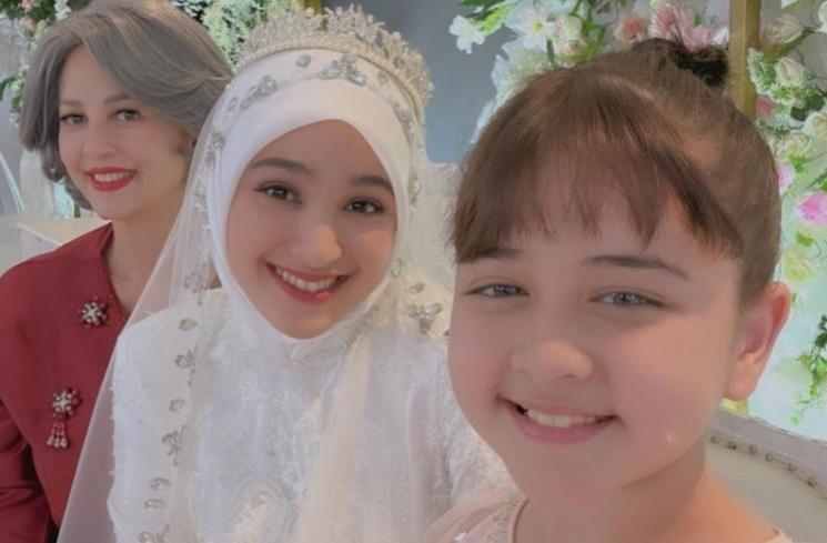 Pesona Cut Syifa Pakai Baju Pengantin (instagram/@cutsyifaa)