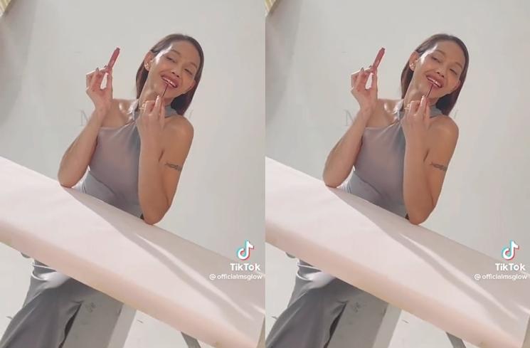Momen Bunda Corla Jalani Pemotretan (tiktok/@MSGlowbeauty)