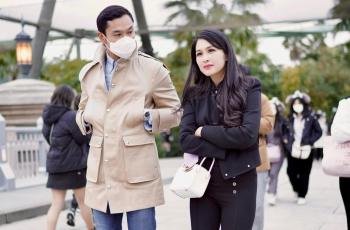 Pose Cuek Sandra Dewi dan Harvey Moeis di Jepang, Auto Diklarifikasi sebelum Digosipin Miring