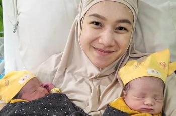Anak Kembar Ustaz Riza Muhammad dan Indri Giana Akhirnya Lahir: 8 Tahun Kita Menunggu
