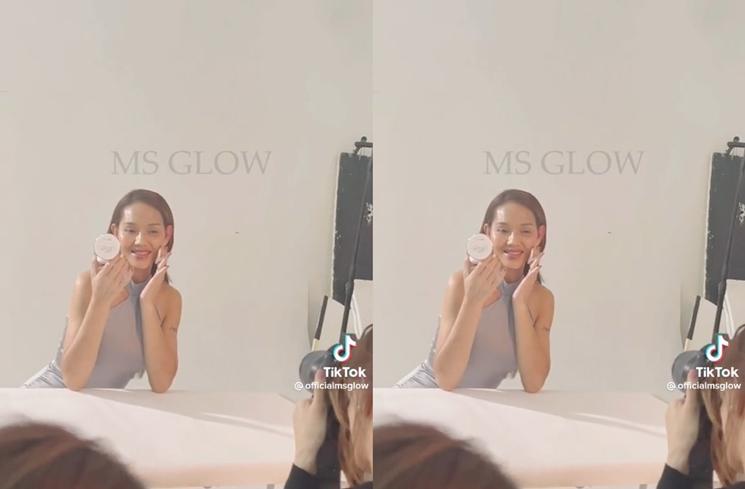 Momen Bunda Corla Jalani Pemotretan (tiktok/@MSGlowbeauty)
