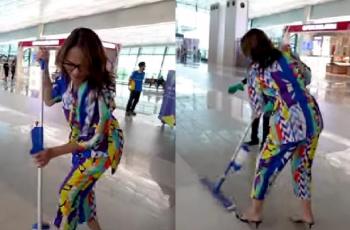 Jiwa Bandit Meronta-ronta, Bunda Corla Ngepel di Bandara sampai Cleaning Service Ketakutan