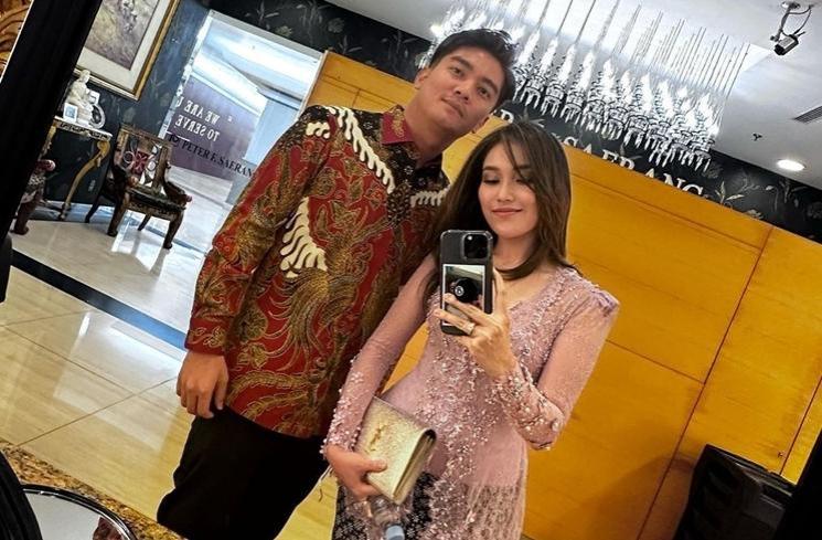 Potret Ayu Ting Ting di Nikahan Kiky Saputri (Instagram/ayutingting92)