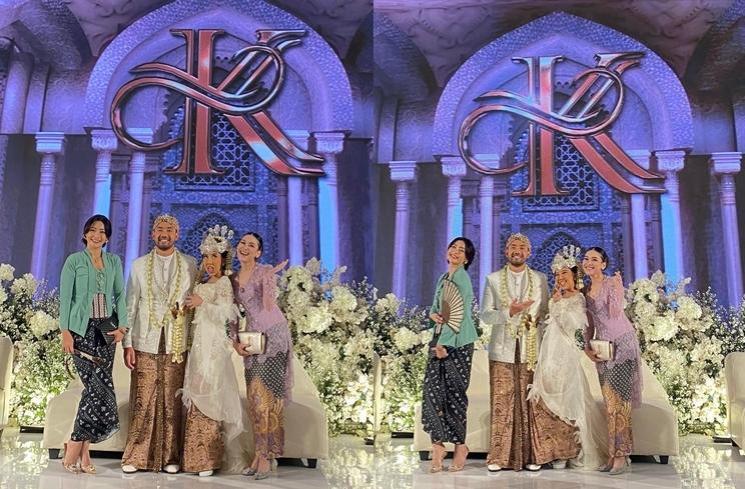 Potret Ayu Ting Ting di Nikahan Kiky Saputri (Instagram/ayutingting92)