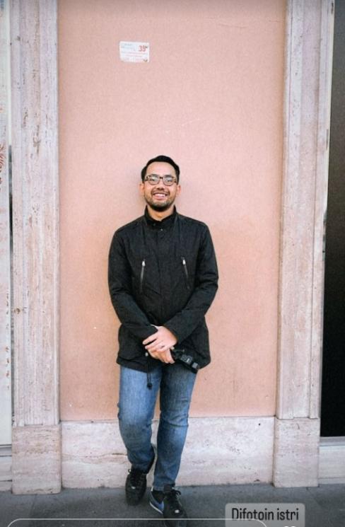 Potret bulan madu Kiky Saputri di Italia. (Instagram/@kikysaputrii)