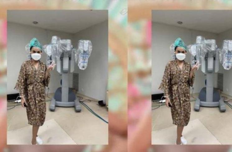 Kronologi Melaney Ricardo Operasi Angkat Rahim. (YouTube/Melaney Ricardo)